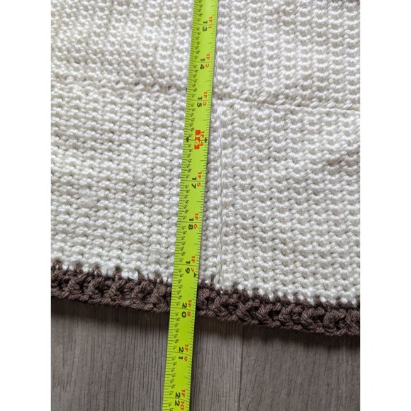 Handmade Crochet Woodland Animal Crochet Squares Set Of 3 Moose Deer Bear Design - Picture 3 of 12